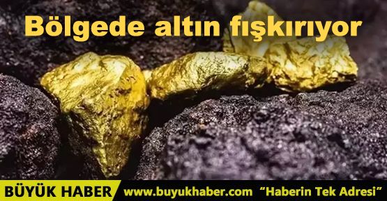 Bölgede altın fışkırıyor Bin tonluk rezerv bulundu