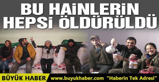 Bomba hazırlayan teröristler öldürüldü