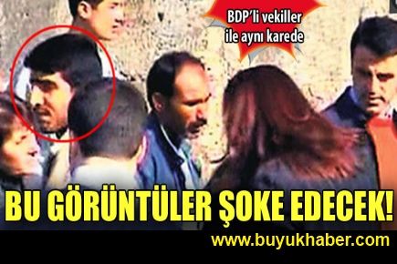 Bombacı ile BDP'li vekiller aynı karede