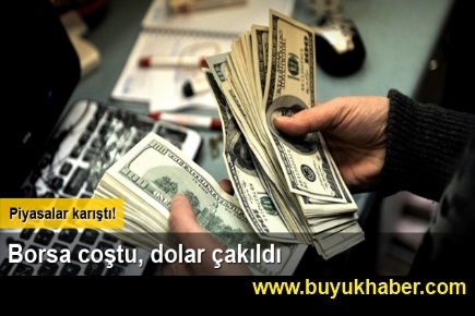 Borsa coştu, dolar çakıldı