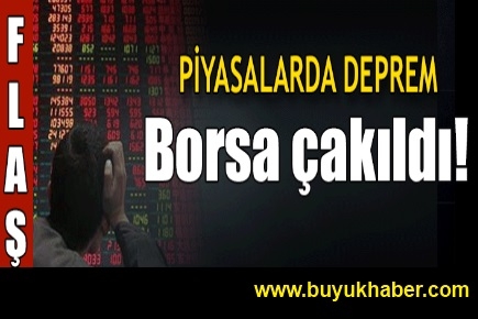 Borsa İstanbul çakıldı