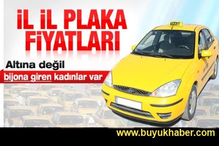 Borsadan sonra 2012'de en çok taksi plakası kazandırdı