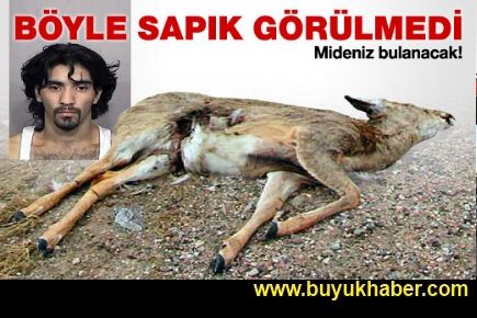Böyle sapık görülmedi