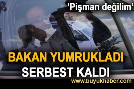 Bozdağ'a saldıran kişi serbest kaldı