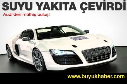 Bu araç suyu yakıta çeviriyor