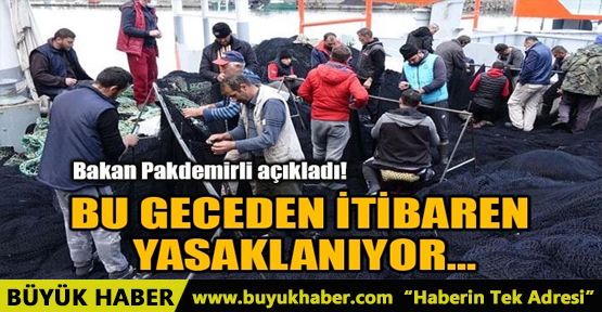 BU GECEDEN İTİBAREN YASAKLANIYOR