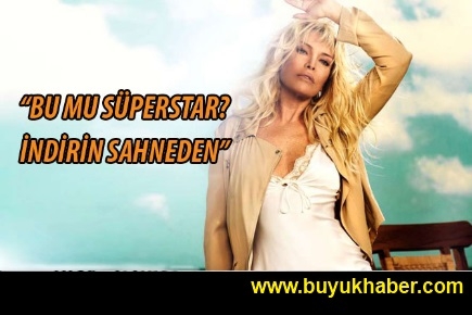 Bu mu Süperstar? İndirin sahneden