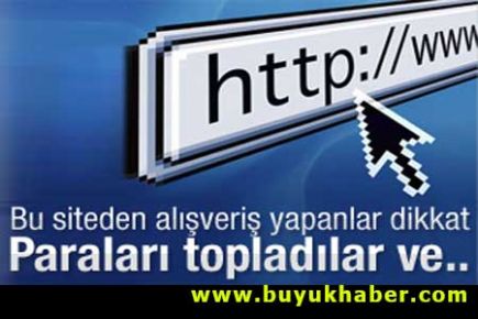 Bu siteden alışveriş yapanlar dikkat