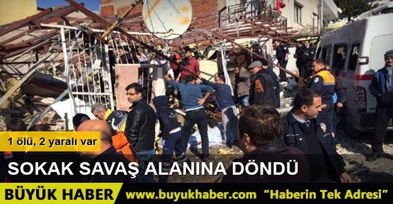 Buca'da evde patlama: 1 ölü 2 yaralı