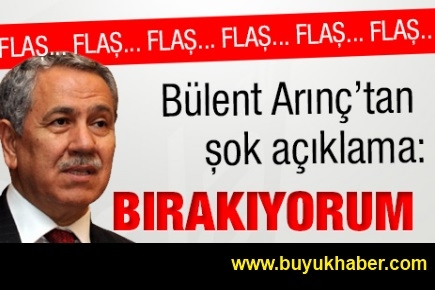 Bülent Arınç Bırakıyorum