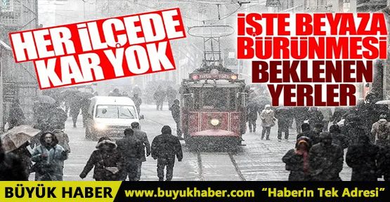 Bünyamin Sürmeli tek tek anlattı! Kar yağışı beklenen ilçeleri sıraladı