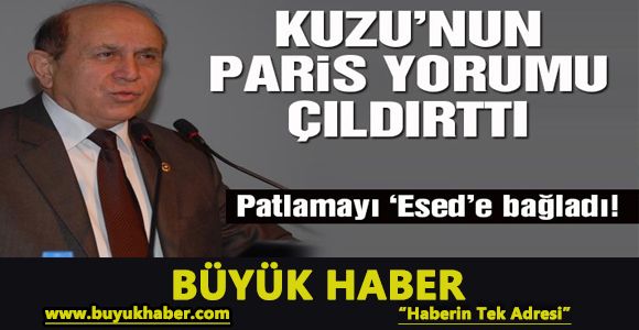 Burhan Kuzu'nun Paris yorumu çıldırttı