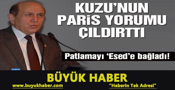 Burhan Kuzu’nun Paris yorumu çıldırttı