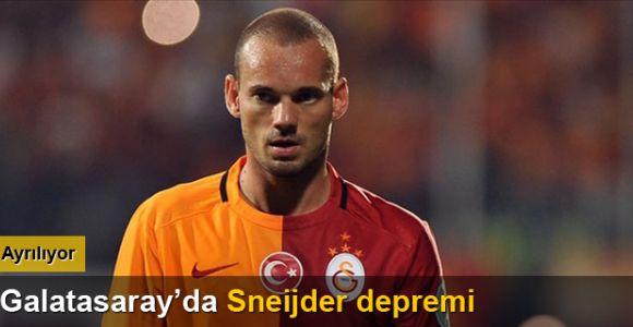 Büyük şok! Sneijder gidiyor