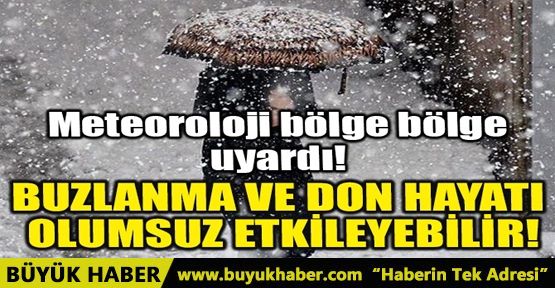 BUZLANMA VE DON HAYATI OLUMSUZ ETKİLEYEBİLİR
