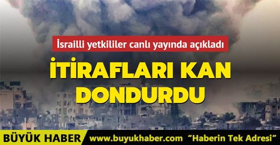 Canlı yayında açıkladılar... İsrailli yetkililerin itirafları kan dondurdu