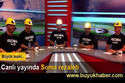 Canlı yayında Soma rezaleti