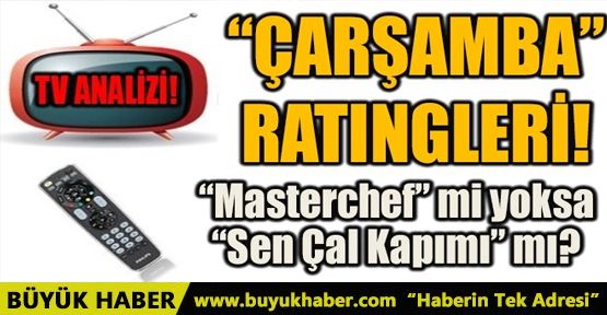 'ÇARŞAMBA” RATINGLERİ!