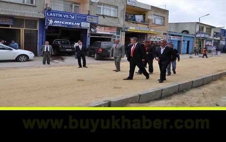 ÇATALCA OTO SANAYİ SİTESİNDE HUMMALI ÇALIŞMA.