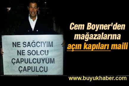 Cem Boyner'den Berkin Elvan eylemlerine hazırlık talimatı