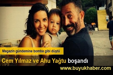 Cem Yılmaz ve Ahu Yağtu anlaşmalı boşandı