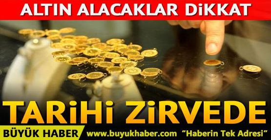 Çeyrek altın alacaklar dikkat: Tarihi zirvede