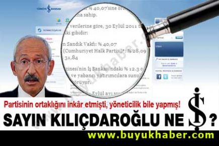 CHP, İş Bankası’na “resmen” ortak!