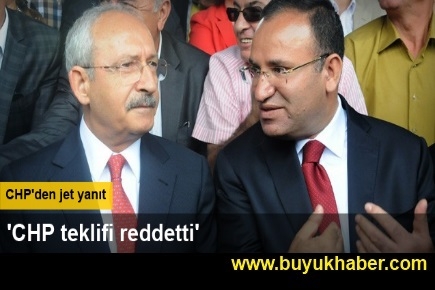 CHP teklifi reddetti