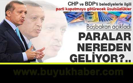 CHP ve BDP belediyelerine para nereden?