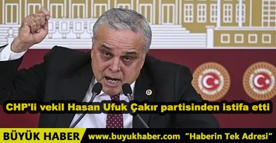 CHP’de İhraç Krizi Vekil İstifa Etti