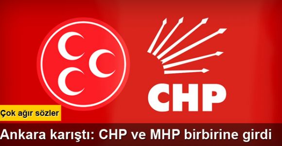 CHP’den MHP'ye sert tepki