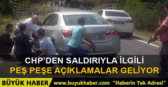 CHP'den olayla ilgili açıklama