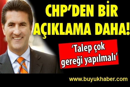 CHP'den Sarıgül açıklaması!