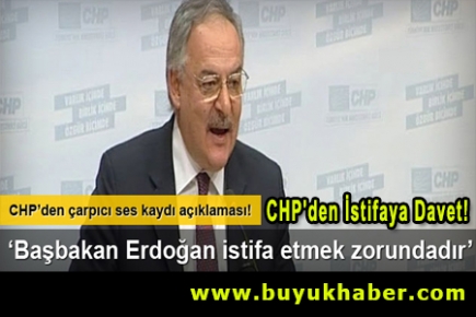 CHP'den ses kayıtları ile ilgili ilk açıklama!