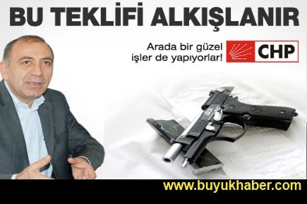 CHP'nin bu teklifi alkışlanır!