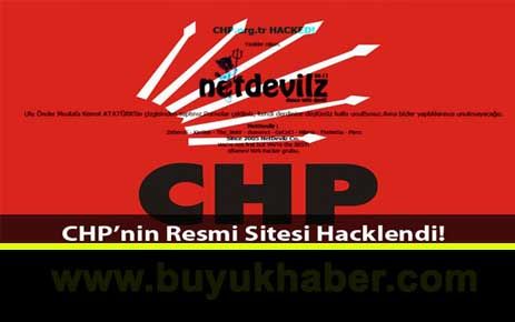 CHP'nin sitesi Hacklendi