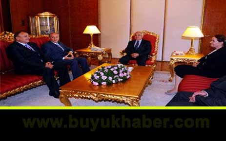 Çiçek Bahçeli'yi kabul etti