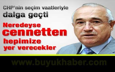 Çiçek CHP'nin seçim vaatlerine tepki gösterdi