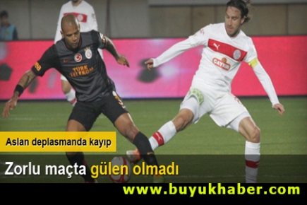 Cimbom deplasmanda kayıp