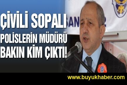 Çivili sopalı polislerin müdür bakın kim çıktı