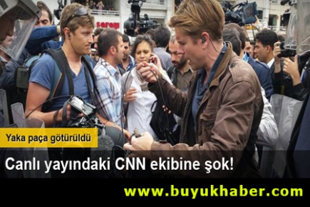 CNN International canlı yayınına polis müdahalesi