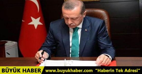 Cumhurbaşkanı Erdoğan 7033 sayılı kanunu onayladı