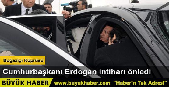 Cumhurbaşkanı Erdoğan intiharı önledi