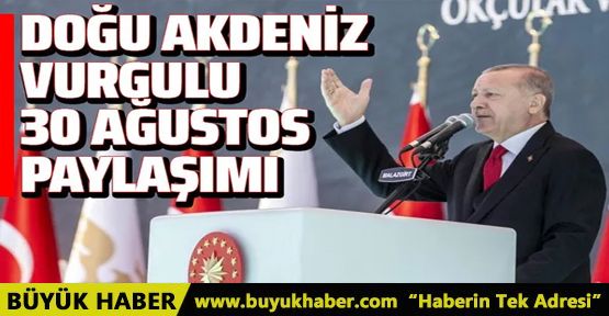 Cumhurbaşkanı Erdoğan'dan 30 Ağustos paylaşımı