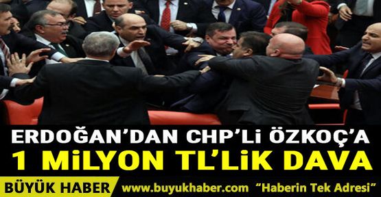 Cumhurbaşkanı Erdoğan'dan CHP'li Engin Özkoç'a 1 milyon TL'lik manevi tazminat davası!