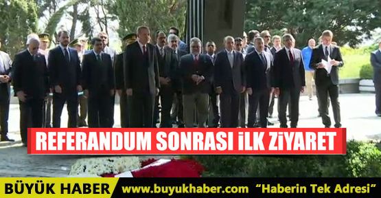 Cumhurbaşkanı Erdoğan'dan referandum sonrası önemli ziyaretler