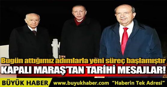 Cumhurbaşkanı Erdoğan'dan tarihi Maraş mesajı!