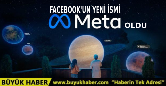 Facebook'un Yeni İsmi META oldu