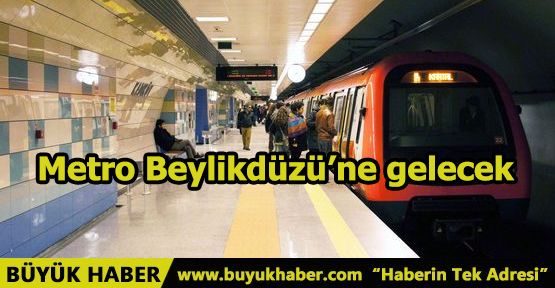 D-100'e paralel Metro Beylikdüzü'ne gelecek