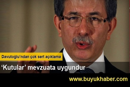 Davutoğlu isyan etti